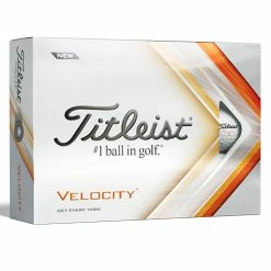 Titleist Velocity 2022 Golf Ball - White