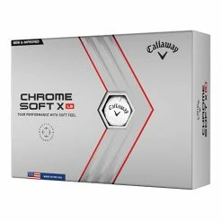 Callaway 2022 Chrome Soft X LS Golf Ball - White