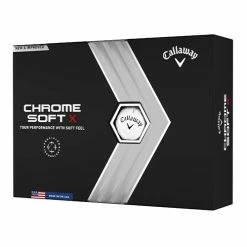 Callaway 2022 Chrome Soft X Golf Ball - White
