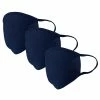 Golfio Washable Navy Fashion Double Layer Fabric Face Mask - 3 Pack Made In USA -Golf Sales Store JJR0010 NAVY 1 74654.1594071009
