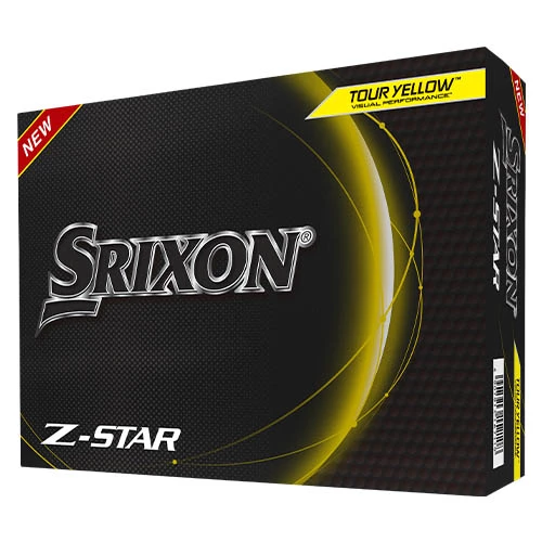 Srixon Z Star 8 Golf Ball - Yellow 3 Srixon Z Star 8 Golf Ball - Yellow