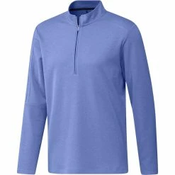 ADIDAS 3-Stripe 1/4 Zip Layering 42 ADIDAS 3-Stripe 1/4 Zip Layering -Golf Sales Store adidas 3 stripe 1 4 zip layering blue fusion 01 30333.1677086414