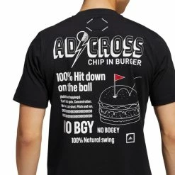 ADIDAS AdiCross Chip In Tee -Golf Sales Store adidas adicross chip in tee black 03 94306.1632247573