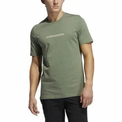 ADIDAS AdiCross Graphic Tee -Golf Sales Store adidas adicross graphic tee natural green 01 12010.1632321209