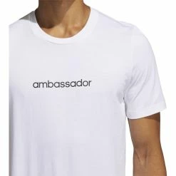 ADIDAS AdiCross Graphic Tee -Golf Sales Store adidas adicross graphic tee white 03 74181.1632321210