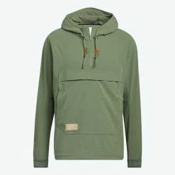 ADIDAS AdiCross Half-Zip Anorak 7 ADIDAS AdiCross Half-Zip Anorak -Golf Sales Store adidas adicross half zip anorak natural green 01 09051.1676583078