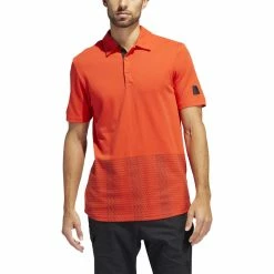 ADIDAS AdiCross Novelty Print Polo -Golf Sales Store adidas adicross novelty print polo red 01 82862.1632343832