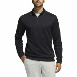 ADIDAS AdiCross Quarter Zip -Golf Sales Store adidas adicross quarter zip black 01 12414.1659042526