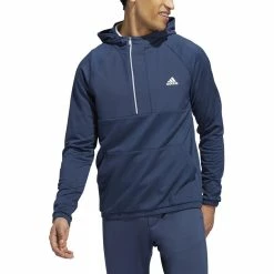 ADIDAS Fleece Anorak 1/4 Zip -Golf Sales Store adidas fleece anorak 1 4 zip crew navy 01 46037.1673901070