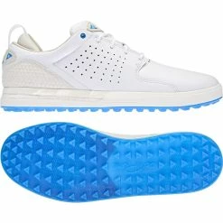 ADIDAS Men's Flopshot Golf Shoes -Golf Sales Store adidas flopshot golf shoes white gold blue rush 03 36675.1641226092