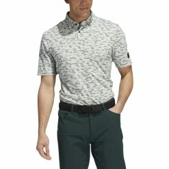 ADIDAS Go-To Camo Print Polo -Golf Sales Store adidas go to camo print polo shadow green linen green 01 22638.1673902588