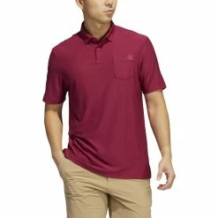 ADIDAS Go-To Pocket Polo 26 ADIDAS Go-To Pocket Polo -Golf Sales Store adidas go to pocket polo legacy burgundy 01 66594.1647960753