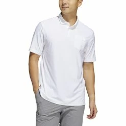 ADIDAS Go-To Pocket Polo 32 ADIDAS Go-To Pocket Polo -Golf Sales Store adidas go to pocket polo white 01 42142.1647960753