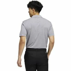 ADIDAS HEAT.RDY Heather Polo -Golf Sales Store adidas heat rdy heather polo grey three 02 67551.1647960886