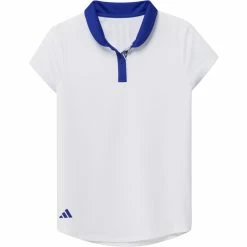 ADIDAS Junior Girls HEAT.RDY Polo 24 ADIDAS Junior Girls HEAT.RDY Polo -Golf Sales Store adidas junior girls heat rdy polo white 01 91354.1679002535