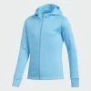 ADIDAS Junior Girls Novelty Hoodie 1 ADIDAS Junior Girls Novelty Hoodie -Golf Sales Store adidas junior girls novelty hoodie bright cyan 01 25336.1631897470