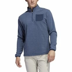 ADIDAS Pocket 1/4 Zip 18 ADIDAS Pocket 1/4 Zip -Golf Sales Store adidas pocket 1 4 zip crew navy 01 61775.1659042846