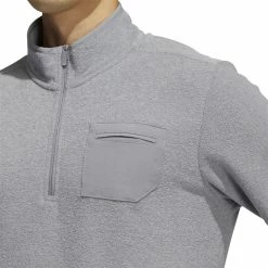 ADIDAS Pocket 1/4 Zip 16 ADIDAS Pocket 1/4 Zip -Golf Sales Store adidas pocket 1 4 zip grey three 03 96959.1659042846
