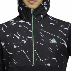 ADIDAS Primeblue COLD.RDY 1/4 Zip -Golf Sales Store adidas primeblue cold rdy 1 4 zip black white 03 82689.1636650667