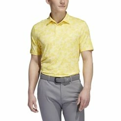 ADIDAS Prisma Print Polo -Golf Sales Store adidas prisma print polo almost yellow pantone 01 25817.1673904508