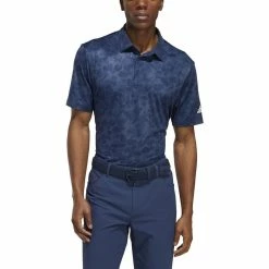 ADIDAS Prisma Print Polo -Golf Sales Store adidas prisma print polo crew navy night indigo 01 63540.1673906335