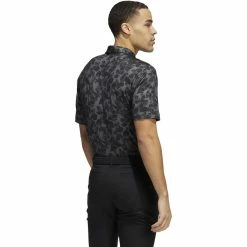 ADIDAS Prisma Print Polo -Golf Sales Store adidas prisma print polo grey six black 02 96453.1673899854