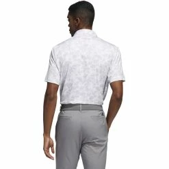 ADIDAS Prisma Print Polo -Golf Sales Store adidas prisma print polo white grey two 02 68090.1673901121