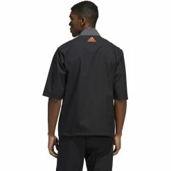 ADIDAS Provisional Short Sleeve Jacket -Golf Sales Store adidas provisional short sleeve jacket black 02 67989.1677082080