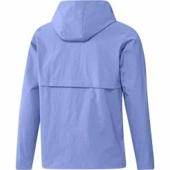 ADIDAS Ripstop 1/4 Zip Pullover Hoodie -Golf Sales Store adidas ripstop 1 4 zip pullover hoodie blue fusion 02 96670.1677077881