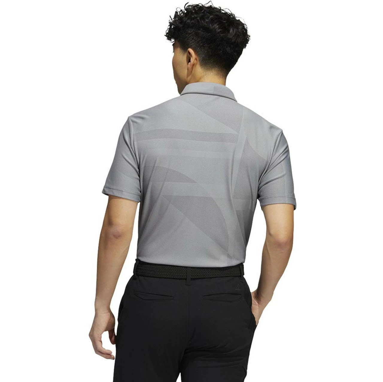 ADIDAS Shapes Jacquard Polo 8 ADIDAS Shapes Jacquard Polo - Image 6