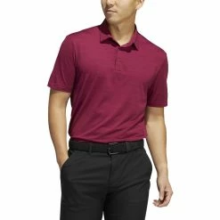 ADIDAS Spacedye Stripe Polo 18 ADIDAS Spacedye Stripe Polo -Golf Sales Store adidas spacedye stripe polo legacy burgundy black 01 19180.1647963242