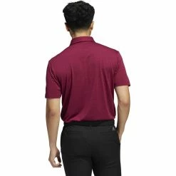 ADIDAS Spacedye Stripe Polo 19 ADIDAS Spacedye Stripe Polo -Golf Sales Store adidas spacedye stripe polo legacy burgundy black 02 31764.1647963243