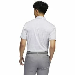 ADIDAS Spacedye Stripe Polo 25 ADIDAS Spacedye Stripe Polo -Golf Sales Store adidas spacedye stripe polo white grey three 02 51305.1647963242