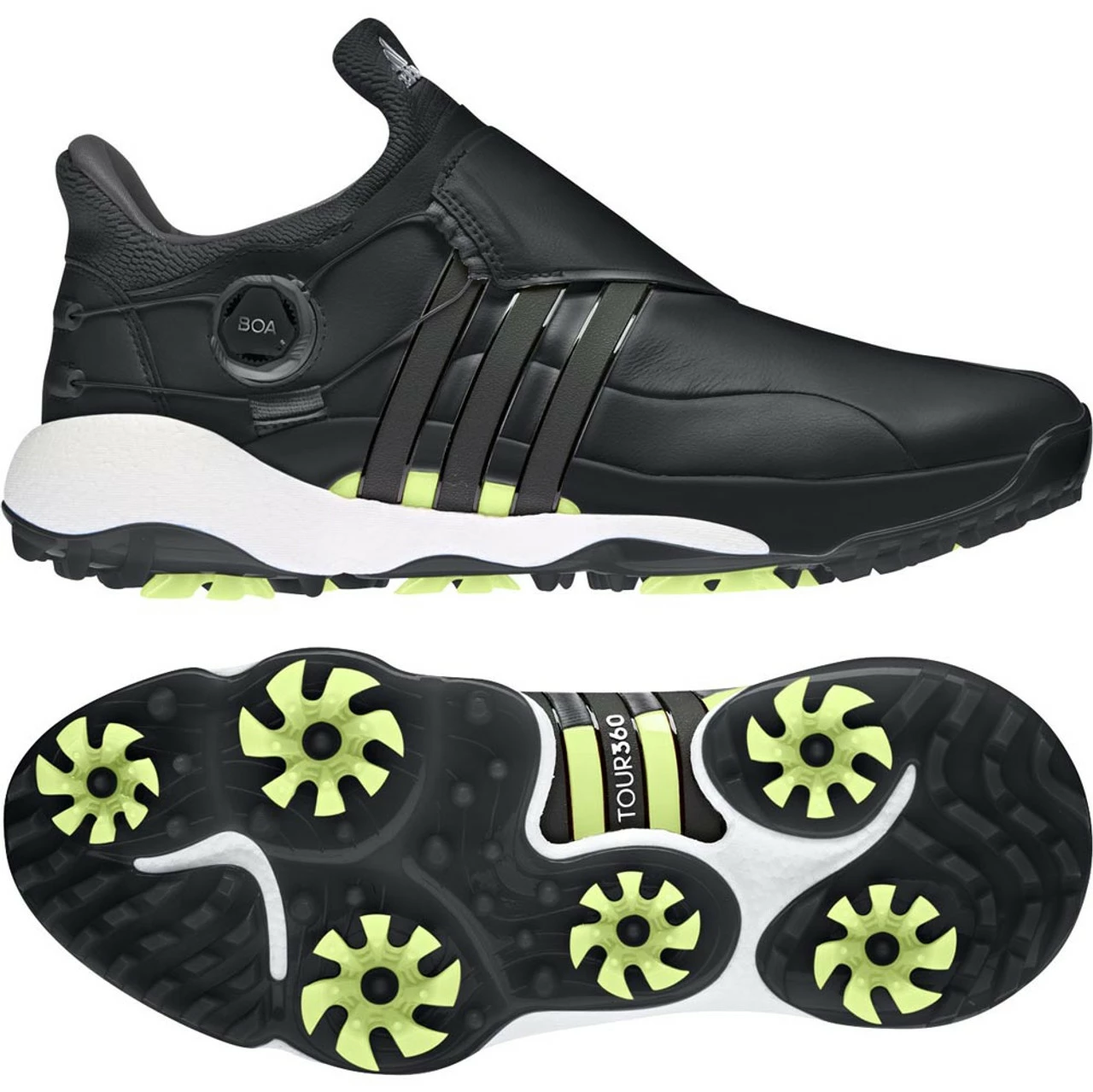 ADIDAS Men's Tour360 22 BOA Golf Shoes 5 ADIDAS Men's Tour360 22 BOA Golf Shoes - Image 3
