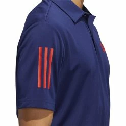 ADIDAS Ultimate365 USA Golf Solid Polo -Golf Sales Store adidas ultimate 365 usa golf solid polo dark blue 04 62075.1659043263