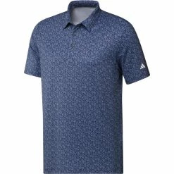 ADIDAS Ultimate365 Allover Print Polo -Golf Sales Store adidas ultimate365 allover print polo collegiate navy 01 11083.1679064783