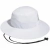 ADIDAS Wide Brim Crestable Hat 2 ADIDAS Wide Brim Crestable Hat -Golf Sales Store adidas wide brim crestable hat white 01 15100.1679076178