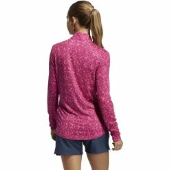 ADIDAS Women's AEROREADY UV50 Printed Long Sleeve 19 ADIDAS Women's AEROREADY UV50 Printed Long Sleeve -Golf Sales Store adidas womens aeroready uv50 printed long sleeve screaming pink wild pink 02 48401.1633102934