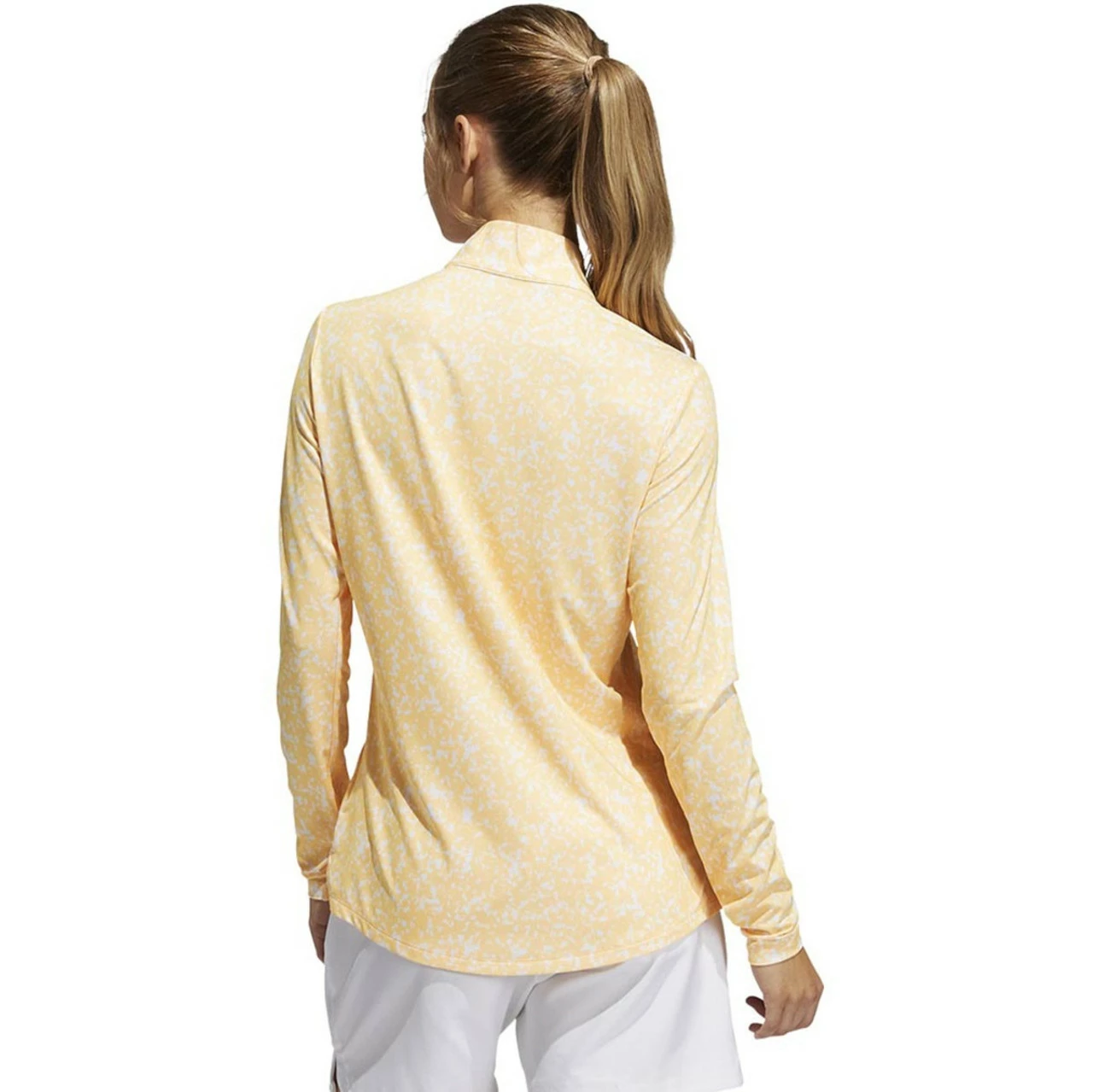 ADIDAS Women's AEROREADY UV50 Printed Long Sleeve 4 ADIDAS Women's AEROREADY UV50 Printed Long Sleeve - Image 2