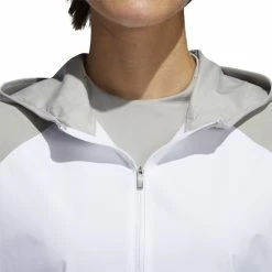 ADIDAS Women's ClimaStorm Jacket -Golf Sales Store adidas womens climastorm jacket white solid grey 03 07873.1633100470