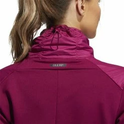 ADIDAS Women's COLD.RDY Full Zip Jacket - Previous Season Style -Golf Sales Store adidas womens cold rdy full zip jacket previous season style power berry 05 58933.1633103697