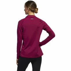 ADIDAS Women's COLD.RDY Long Sleeve Crew Neck -Golf Sales Store adidas womens cold rdy long sleeve crew neck power berry 02 87221.1633379773