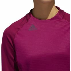 ADIDAS Women's COLD.RDY Long Sleeve Crew Neck -Golf Sales Store adidas womens cold rdy long sleeve crew neck power berry 03 07840.1633379774