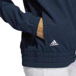 ADIDAS Women's Essentials Full Zip Jacket -Golf Sales Store adidas womens essentials full zip jacket crew navy 04 89644.1633103096