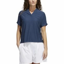 ADIDAS Women's Go-To Polo -Golf Sales Store adidas womens go to polo crew navy 01 96844.1647971976