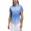 ADIDAS Women's Gradient Polo 2 ADIDAS Women's Gradient Polo -Golf Sales Store adidas womens gradient polo glory blue 01 82047.1633380999