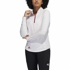 ADIDAS Women's HEAT.RDY Mock -Golf Sales Store adidas womens heat rdy mock almost pink 01 92733.1676597567
