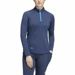 ADIDAS Women's HEAT.RDY Mock -Golf Sales Store adidas womens heat rdy mock crew navy 01 89217.1676580906