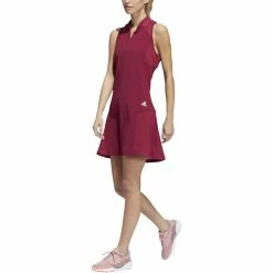ADIDAS Women's HEAT.RDY Sleeveless Dress 12 ADIDAS Women's HEAT.RDY Sleeveless Dress -Golf Sales Store adidas womens heat rdy sleeveless dress legacy burgundy 01 54343.1662670170