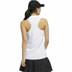ADIDAS Women's HEAT.RDY Sleeveless Polo -Golf Sales Store adidas womens heat rdy sleeveless polo white 02 81368.1676587322